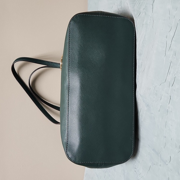 Michael Kors Jet Set Travel Tote Racing Green NWT - Picture 7 of 11